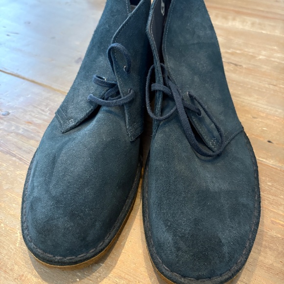 Clark's Men's Original Desert Boot Navy Suede *New* - Picture 2 of 13